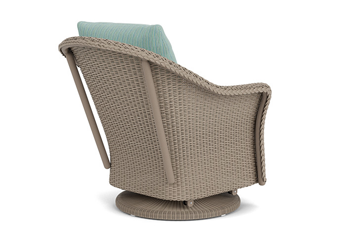 Lloyd Flanders™ Weekend Retreat Swivel Glider Lounge Chair - French Beige, Unearth Dew