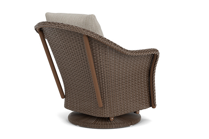 Lloyd Flanders™ Weekend Retreat Swivel Glider Lounge Chair - Bark, Callen Celadon