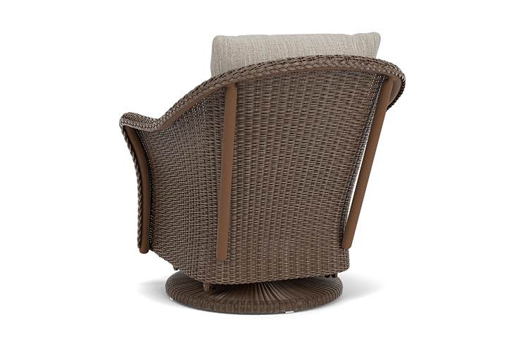 Lloyd Flanders™ Weekend Retreat Swivel Glider Lounge Chair - Bark, Callen Celadon