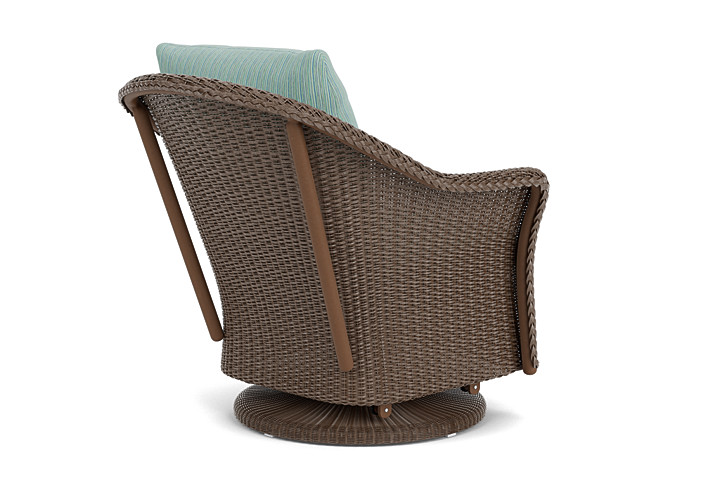 Lloyd Flanders™ Weekend Retreat Swivel Glider Lounge Chair - Bark, Unearth Dew