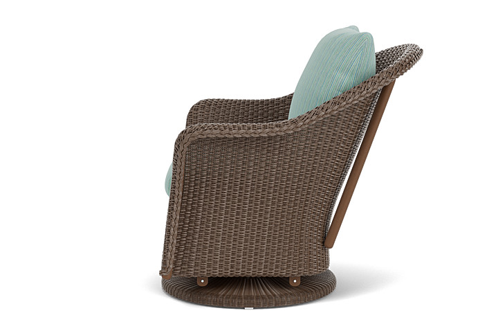 Lloyd Flanders™ Weekend Retreat Swivel Glider Lounge Chair - Bark, Unearth Dew