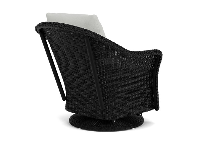 Lloyd Flanders™ Weekend Retreat Swivel Glider Lounge Chair - Ebony, Loveboat Mint