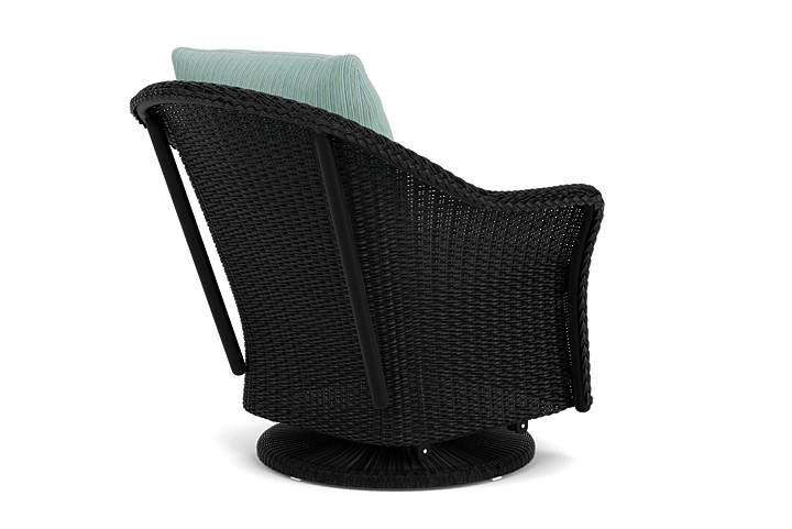 Lloyd Flanders™ Weekend Retreat Swivel Glider Lounge Chair - Ebony, Unearth Dew