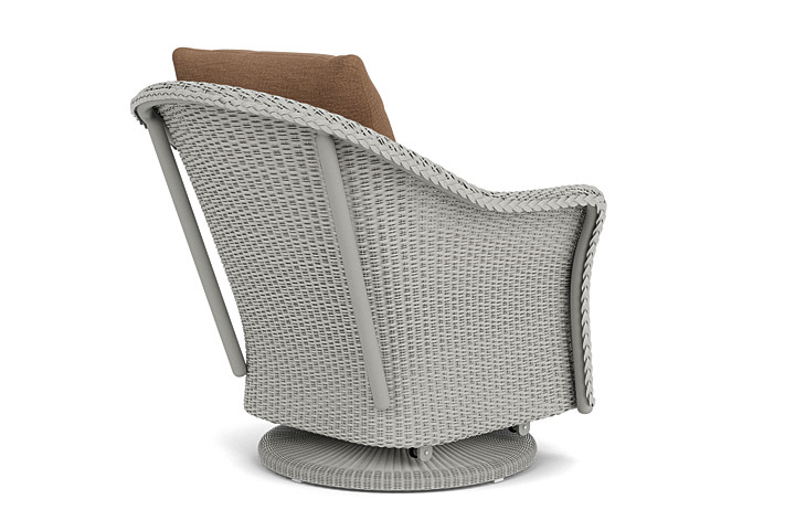 Lloyd Flanders™ Weekend Retreat Swivel Glider Lounge Chair - Platinum, Canvas Natural