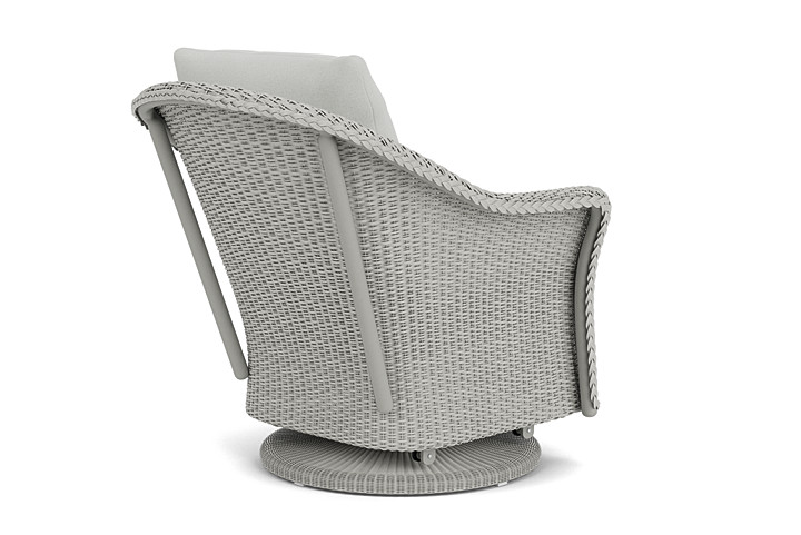 Lloyd Flanders™ Weekend Retreat Swivel Glider Lounge Chair - Platinum, Loveboat Mint