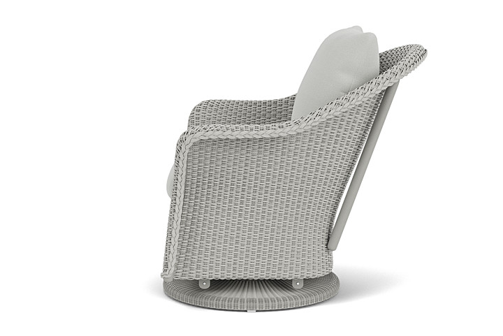 Lloyd Flanders™ Weekend Retreat Swivel Glider Lounge Chair - Platinum, Loveboat Mint