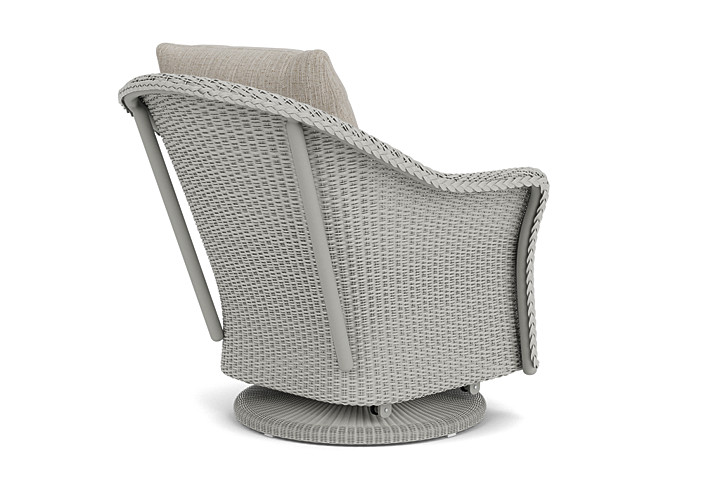 Lloyd Flanders™ Weekend Retreat Swivel Glider Lounge Chair - Platinum, Callen Celadon