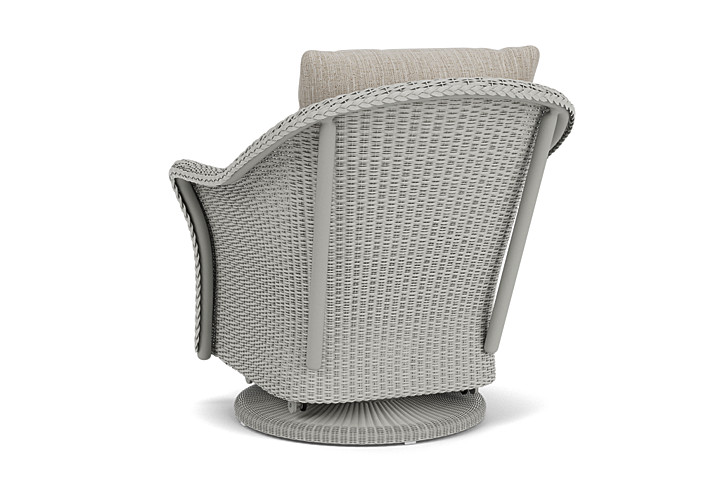 Lloyd Flanders™ Weekend Retreat Swivel Glider Lounge Chair - Platinum, Callen Celadon