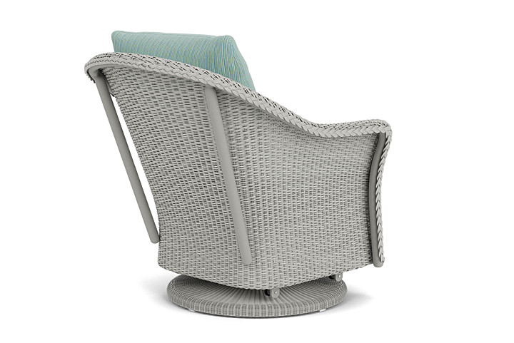 Lloyd Flanders™ Weekend Retreat Swivel Glider Lounge Chair - Platinum, Unearth Dew