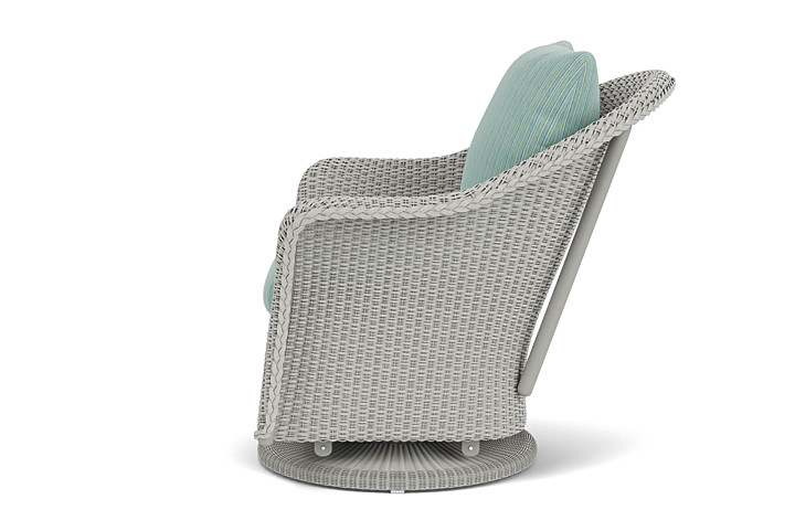 Lloyd Flanders™ Weekend Retreat Swivel Glider Lounge Chair - Platinum, Unearth Dew