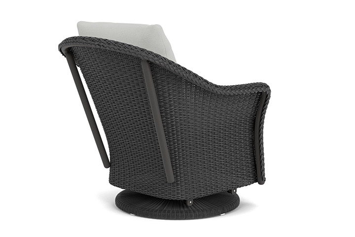 Lloyd Flanders™ Weekend Retreat Swivel Glider Lounge Chair - Charcoal, Loveboat Mint