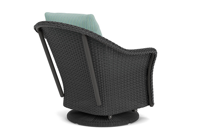 Lloyd Flanders™ Weekend Retreat Swivel Glider Lounge Chair - Charcoal, Unearth Dew