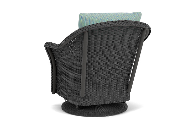 Lloyd Flanders™ Weekend Retreat Swivel Glider Lounge Chair - Charcoal, Unearth Dew