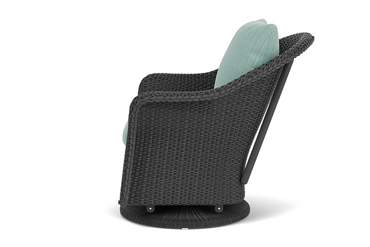 Lloyd Flanders™ Weekend Retreat Swivel Glider Lounge Chair - Charcoal, Unearth Dew