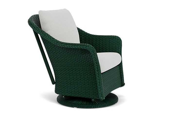 Lloyd Flanders™ Weekend Retreat Swivel Glider Lounge Chair - Woodland, Loveboat Mint