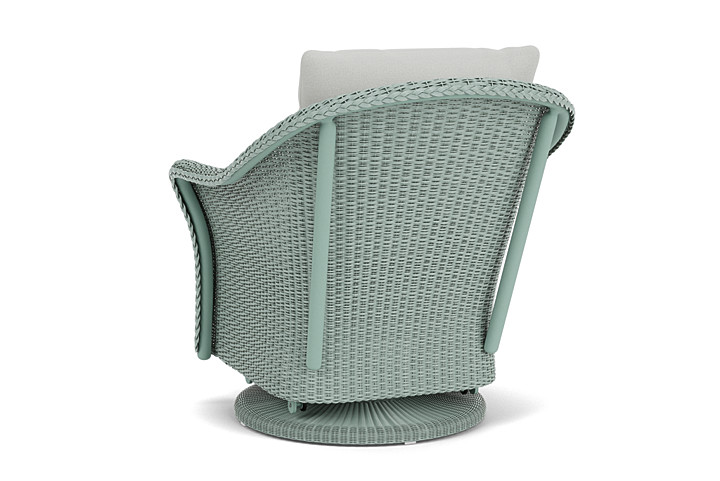 Lloyd Flanders™ Weekend Retreat Swivel Glider Lounge Chair - Sea Glass, Loveboat Mint