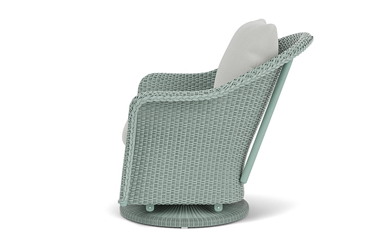 Lloyd Flanders™ Weekend Retreat Swivel Glider Lounge Chair - Sea Glass, Loveboat Mint