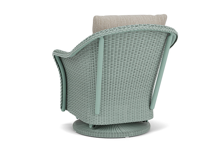 Lloyd Flanders™ Weekend Retreat Swivel Glider Lounge Chair - Sea Glass, Callen Celadon