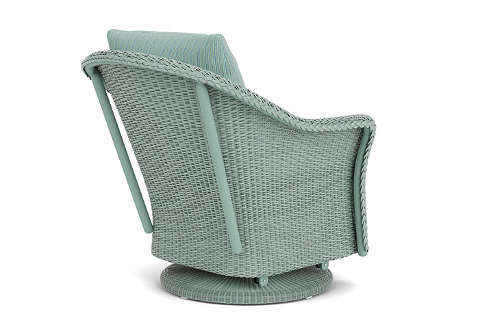 Lloyd Flanders™ Weekend Retreat Swivel Glider Lounge Chair - Sea Glass, Unearth Dew