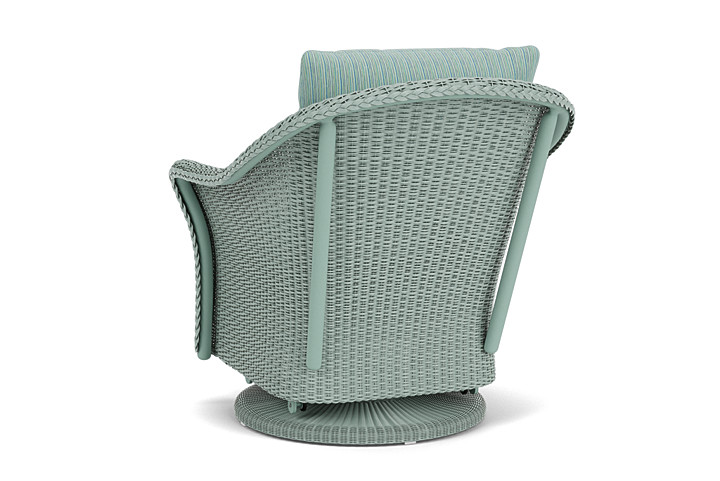 Lloyd Flanders™ Weekend Retreat Swivel Glider Lounge Chair - Sea Glass, Unearth Dew