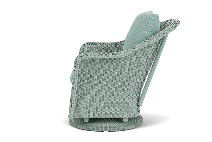 Lloyd Flanders™ Weekend Retreat Swivel Glider Lounge Chair - Sea Glass, Unearth Dew