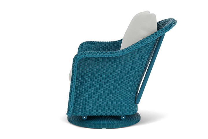 Lloyd Flanders™ Weekend Retreat Swivel Glider Lounge Chair - Peacock, Loveboat Mint