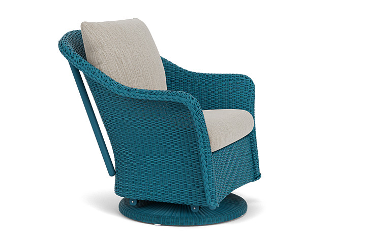 Lloyd Flanders™ Weekend Retreat Swivel Glider Lounge Chair - Peacock, Callen Celadon