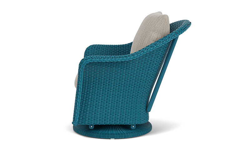 Lloyd Flanders™ Weekend Retreat Swivel Glider Lounge Chair - Peacock, Callen Celadon