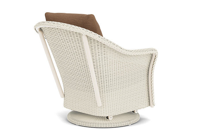 Lloyd Flanders™ Weekend Retreat Swivel Glider Lounge Chair - Ivory, Canvas Natural