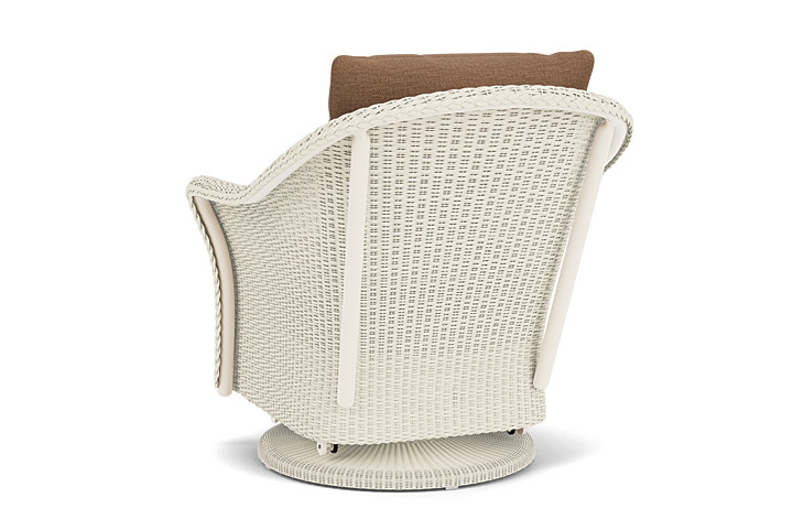 Lloyd Flanders™ Weekend Retreat Swivel Glider Lounge Chair - Ivory, Canvas Natural