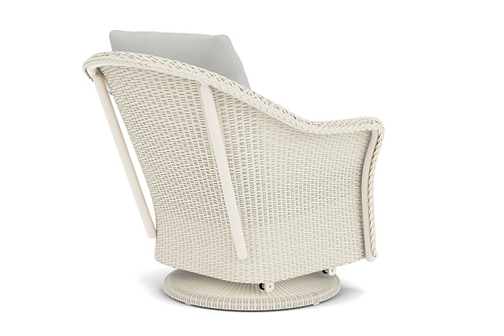 Lloyd Flanders™ Weekend Retreat Swivel Glider Lounge Chair - Ivory, Loveboat Mint