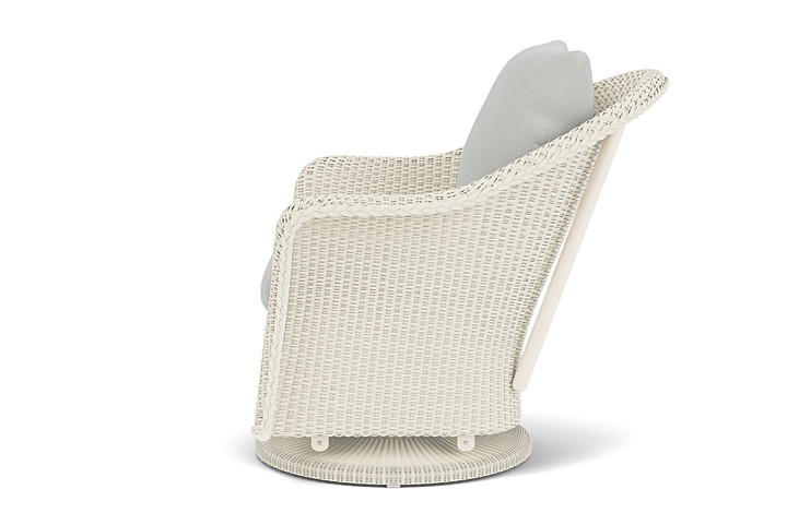 Lloyd Flanders™ Weekend Retreat Swivel Glider Lounge Chair - Ivory, Loveboat Mint