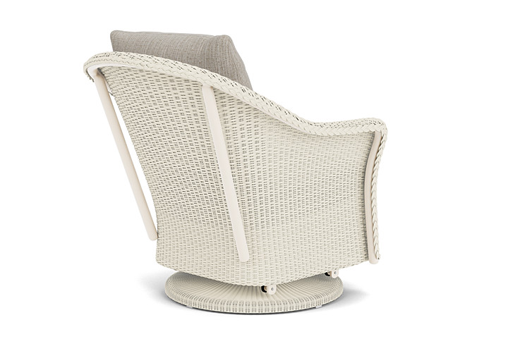 Lloyd Flanders™ Weekend Retreat Swivel Glider Lounge Chair - Ivory, Callen Celadon