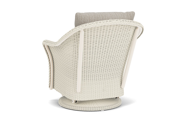 Lloyd Flanders™ Weekend Retreat Swivel Glider Lounge Chair - Ivory, Callen Celadon