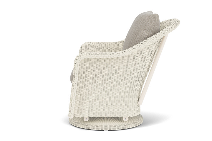 Lloyd Flanders™ Weekend Retreat Swivel Glider Lounge Chair - Ivory, Callen Celadon