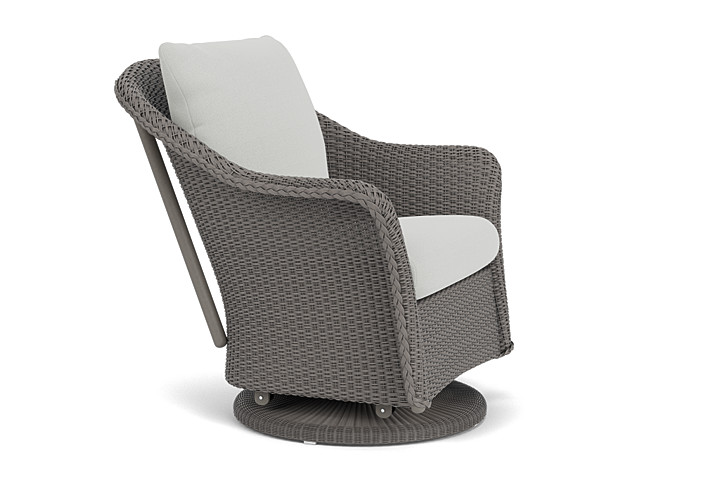 Lloyd Flanders™ Weekend Retreat Swivel Glider Lounge Chair - Pewter, Loveboat Mint