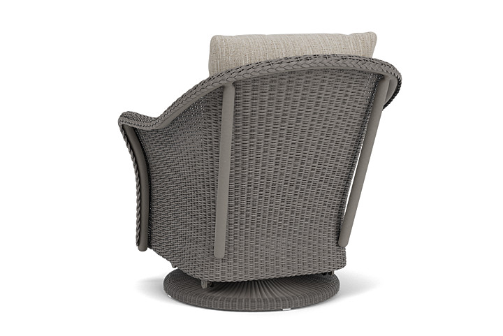 Lloyd Flanders™ Weekend Retreat Swivel Glider Lounge Chair - Pewter, Callen Celadon