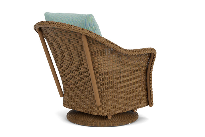 Lloyd Flanders™ Weekend Retreat Swivel Glider Lounge Chair - Hickory, Unearth Dew