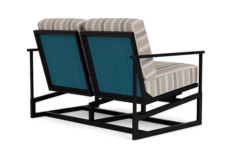 Lloyd Flanders™ Summit Spring Rocker Loveseat - Peacock