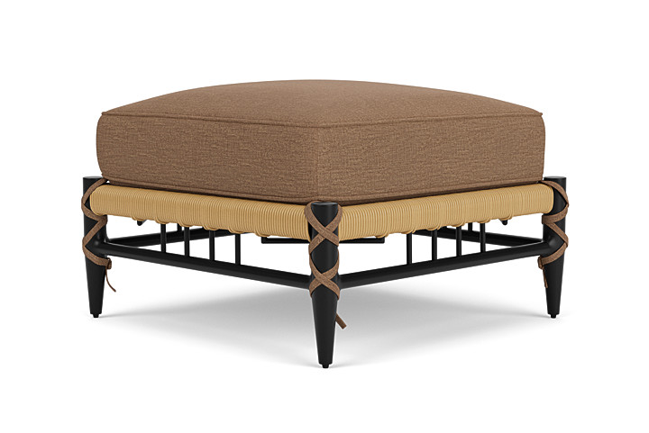 Lloyd Flanders™ Low Country Ottoman  - Canvas Natural