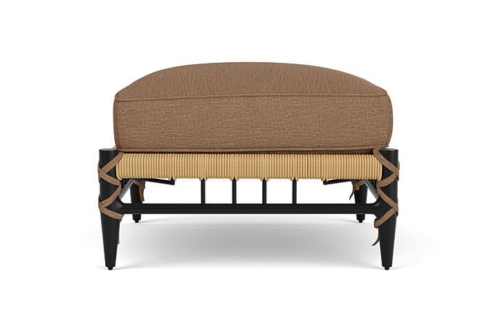 Lloyd Flanders™ Low Country Ottoman  - Canvas Natural