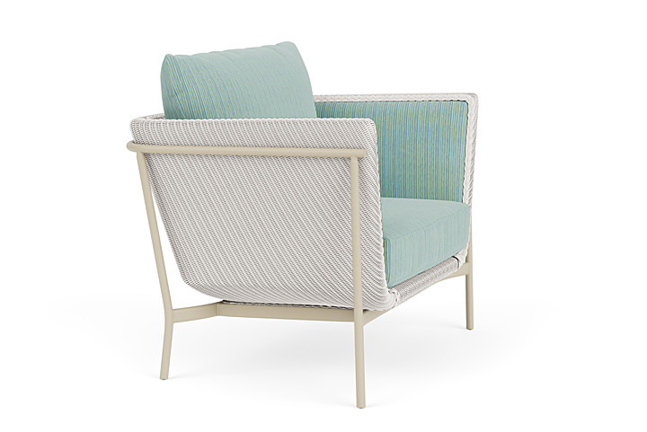 Lloyd Flanders™ Solstice Lounge Chair - White, Linen