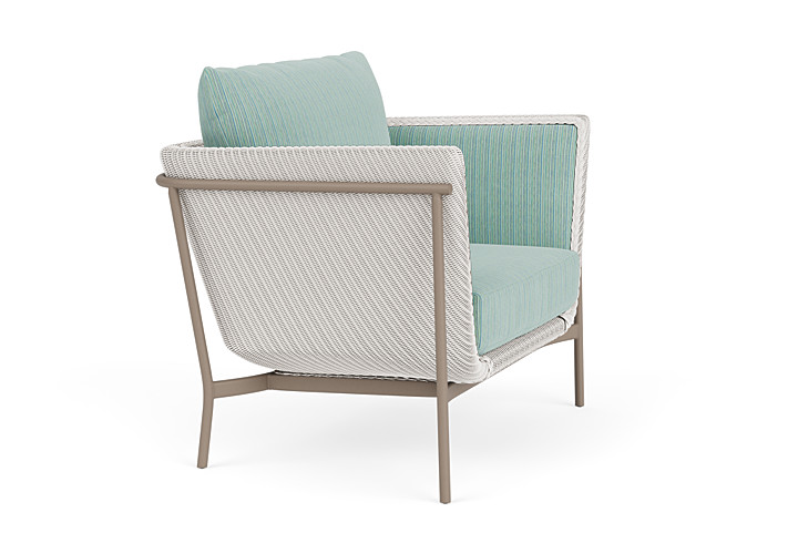 Lloyd Flanders™ Solstice Lounge Chair - White, French Beige