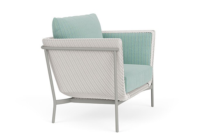 Lloyd Flanders™ Solstice Lounge Chair - White, Platinum