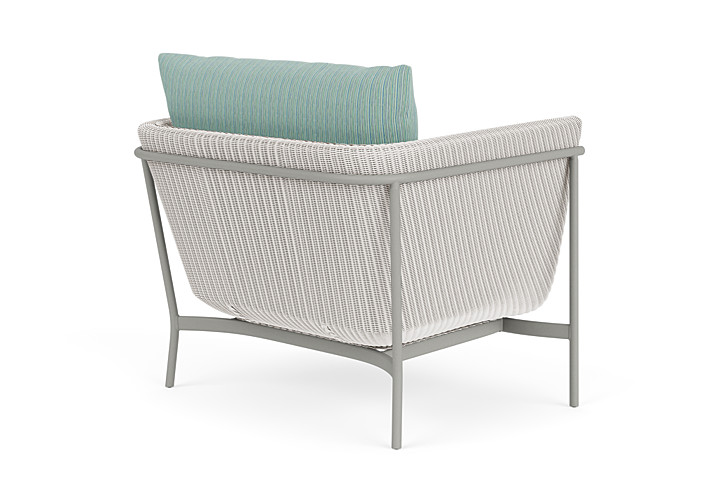 Lloyd Flanders™ Solstice Lounge Chair - White, Platinum