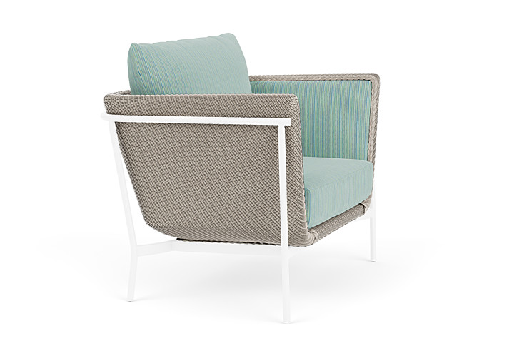 Lloyd Flanders™ Solstice Lounge Chair - Linen, White