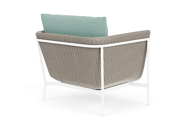 Lloyd Flanders™ Solstice Lounge Chair - Linen, White