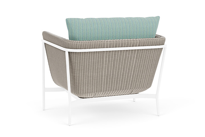 Lloyd Flanders™ Solstice Lounge Chair - Linen, White