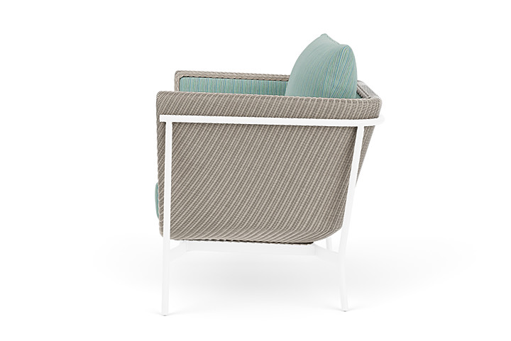 Lloyd Flanders™ Solstice Lounge Chair - Linen, White