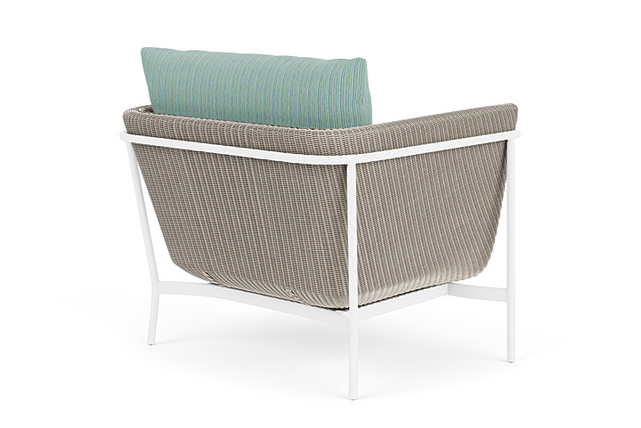 Lloyd Flanders™ Solstice Lounge Chair - Linen, Matte White